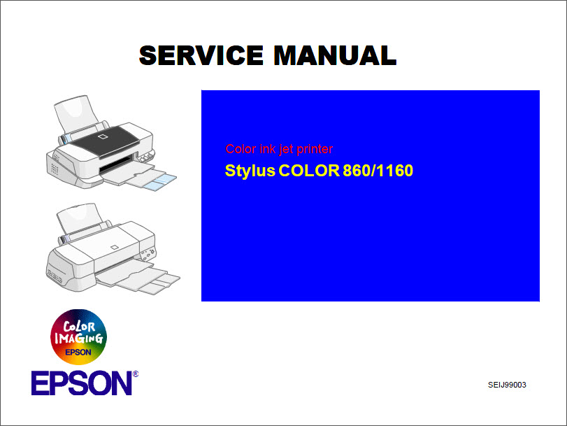 Epson Color_1160 Service Manual-1